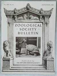 image of Zoological Society Bulletin, Vol. XVI. No. 59, September, 1913