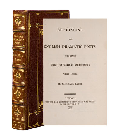 Specimens of English Dramatic Poets