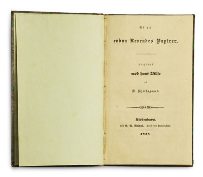 Af en endnu Levendes Papirer. Udgivet mod hans…