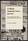A Black National News Service: The Associated Negro Press and Claude Barnett, 1919-1945