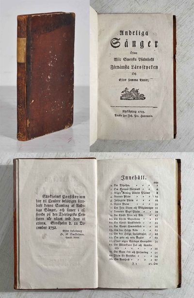 Andeliga sånger öfwer wår swenska psalmboks…