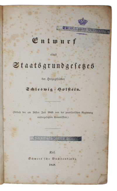 Entwurf eines „Staatsgrundgesetzes für die…