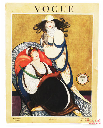 VOGUE March 1919 with George Wolfe Plank art…