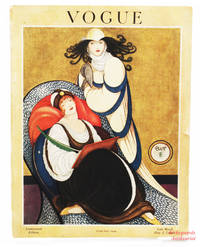 VOGUE March 1919 with George Wolfe Plank art nouveau cover.