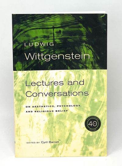 L. Wittgenstein Lectures & Conversations on Aesthetics, Psychology and Religious Belief