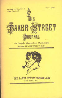 image of THE BAKER STREET JOURNAL ~ An Irregular Quarterly of Sherlockiana ~ June 1973