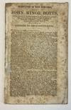 SUBSTANCE OF THE REMARKS MADE BY JOHN MINOR BOTTS ON THE OCCASION OF THE ENTERTAINMENT GIVEN TO HIM BY HIS PERSONAL AND POLITICAL FRIENDS, AT BOSHER'S HALL, IN THE CITY OF RICHMOND, ON SATURDAY EVENING, 2d DECEMBER, WITH SOME ADDITIONS; WHICH HE NOW PRESENTS AS AN ADDRESS TO HIS CONSTITUENTS
