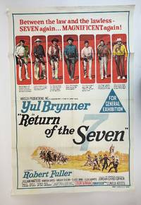 ORIGINAL "RETURNING OF THE SEVEN" MOVIE POSTER