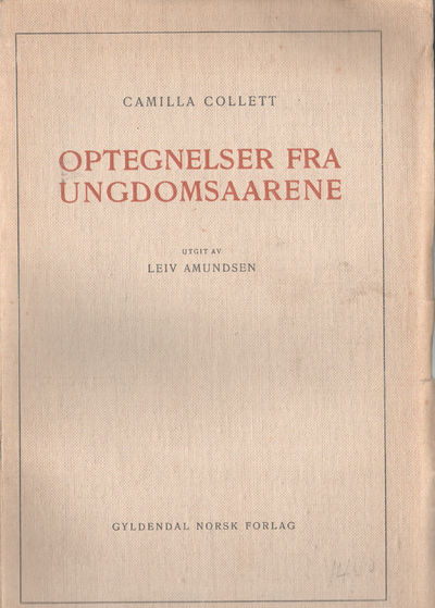 Optegnelser fra ungdomsaarene