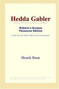 image of Hedda Gabler (Webster's German Thesaurus Edition)