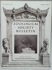image of Zoological Society Bulletin, Vol. XVI. No. 56, March, 1913 (Aquarium Number)