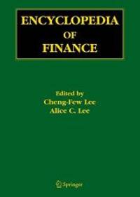 Encyclopedia Of Finance - Used Books