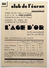 View Image 4 of 5 for A collection of printed material related to the film L'Âge d'Or Inventory #2468