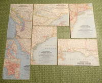 United States: Regional Set of 6 from late 50s/early 60s (National  Geographic Maps)