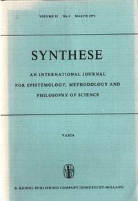 Synthese. Volume 23. Nos 4. March 1972. An…
