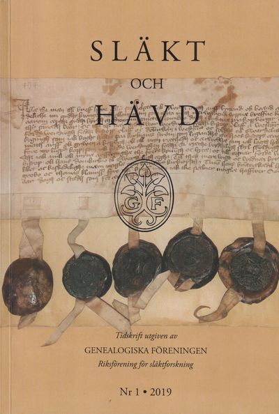 Släkt och Hävd 2019:1-4.