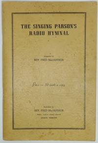 cover of THE SINGING PARSON'S RADIO HYMNAL