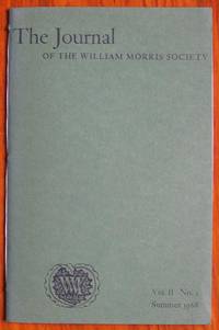 image of The Journal of the William Morris Society Volume II Number 2 Summer 1968