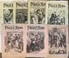 TWENTY-FIVE ISSUES OF THE ILLUSTRATED POLICE NEWS, LAW-COURTS AND WEEKLY RECORD