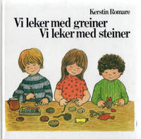 Vi leker med greiner. Vi leker med steiner
