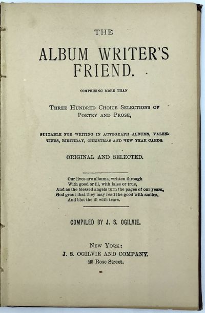 The Album Writer's Friend