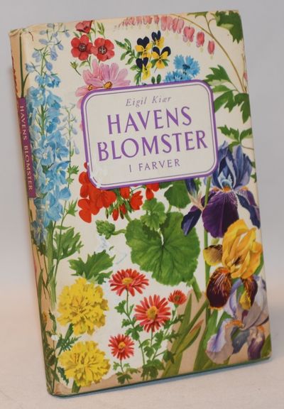 Havens blomster i farver.