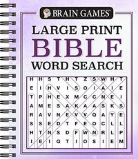 Brain Games Large Print Bible Word Search