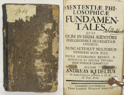 Sententiæ philosophicæ fundamentales, quas olim…