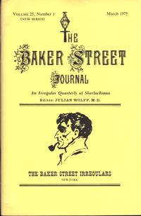 image of THE BAKER STREET JOURNAL ~ An Irregular Quarterly of Sherlockiana ~ March 1975