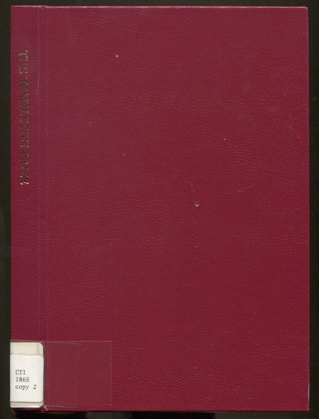 The Templeton Foundation Prize for Progress in Rel