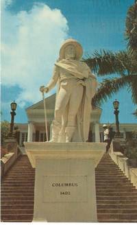 Nassau in the Bahamas, Columbus Statue, 1965 used Postcard