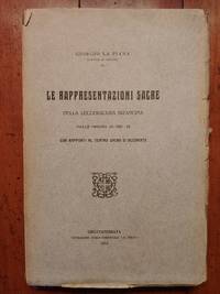 cover of Le Rappresentazioni Sacre Nella Letteratura Bizantina