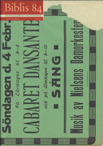 TIDSKRIFTEN BIBLIS 84.