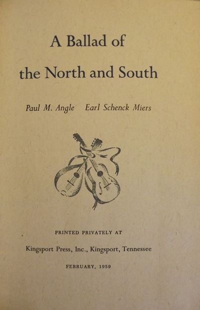 A BALLAD OF THE NORTH AND SOUTH