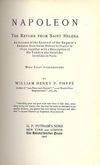 NAPOLEON: THE RETURN FROM SAINT HELENA