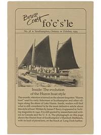 Bruce Coast Fo'c's'le (Southampton, Ontario, No. 38, October, 1994)