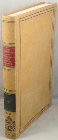 cover of The Manufacture of Optical Glass and of Optical Systems; A War-Time Problem.