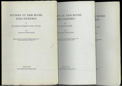 Studien zu dem Buche Ezra-Nehemia. I-III.…