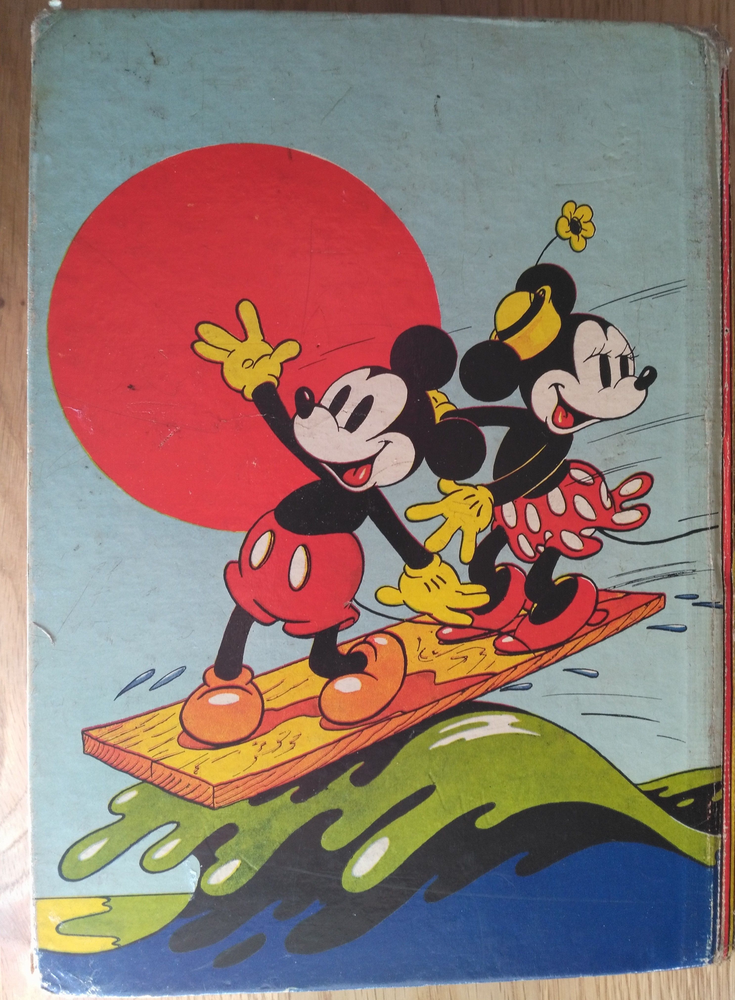Mickey Mouse Annual 1938 for 1939 Hardcover | 1938 | Dean & Son