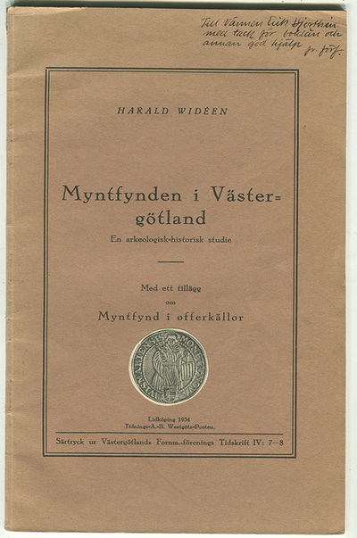 Myntfynden i Västergötland. En…