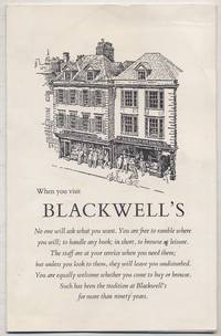When You Visit Blackwell's