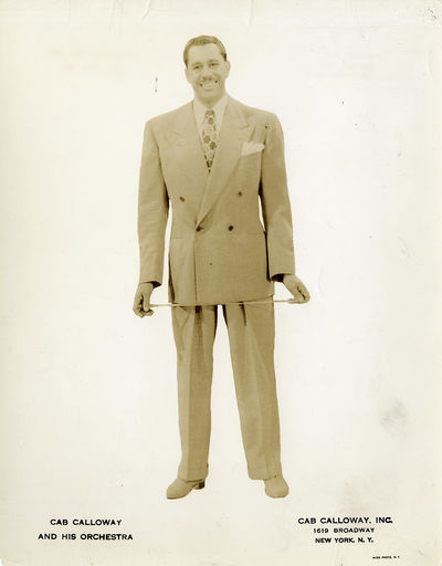 CAB CALLOWAY (ca. late-1940s) Portrait