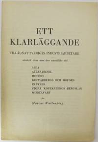 Ett klarläggande. Tillägnat Sveriges…