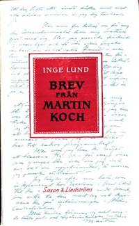 Brev från Martin Koch.