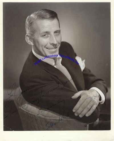 Signed Photograph Of Stan Kenton
