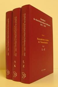 Handbuch des deutschsprachigen Exiltheaters…