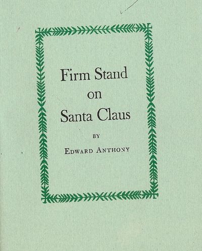 FIRM STAND ON SANTA CLAUS