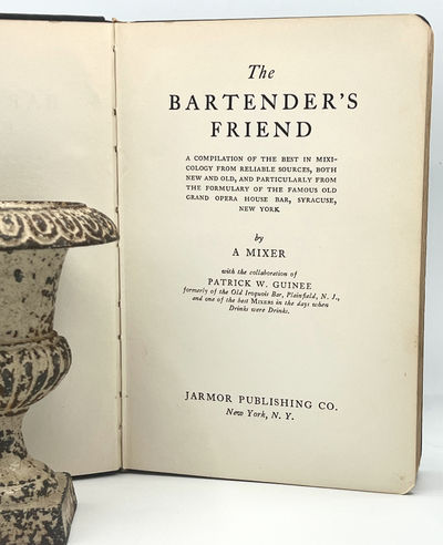 The BARTENDER'S FRIEND