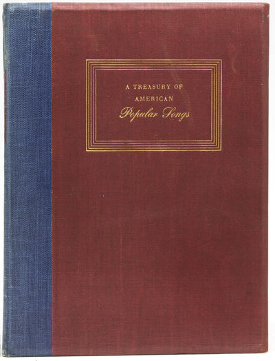 A Treasury of American Popular Songs [Cover title]