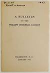 A Bulletin of The Phillips Memorial Gallery